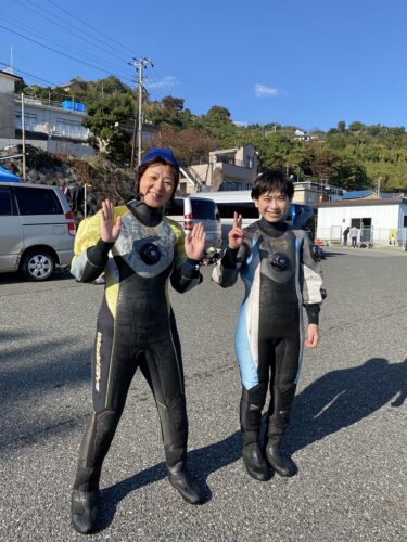 初めてのドライスーツ！！