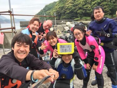 和歌山県でダイビング！！　Part１
