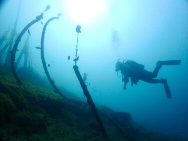 台風後の海は！？