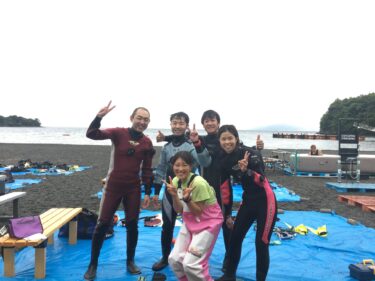 大瀬崎でボートダイビング！
