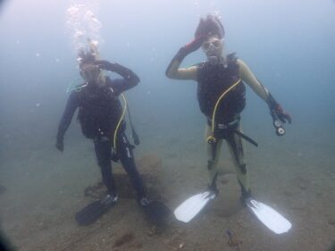 ダイビングやるぞ！