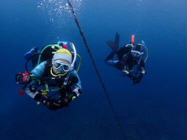 リッチなガスでダイビング