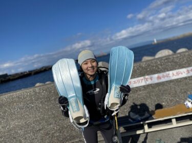 女子大生ダイバー誕生！