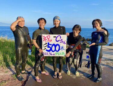 伊豆大島でハンマーに会う！