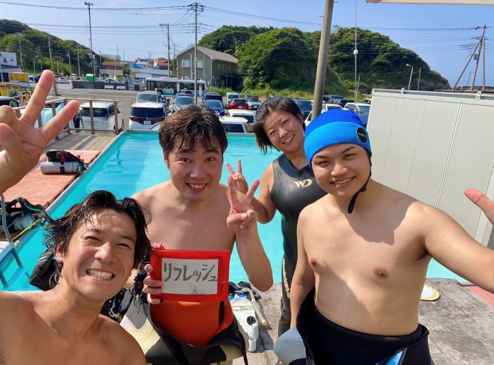 リフレッシュコース！│横浜ダイビングショップ【トリトン】横浜市