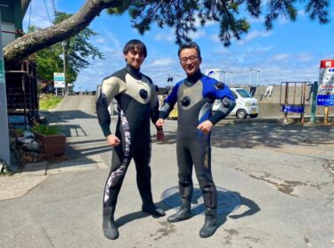 親子でドライ初挑戦！！
